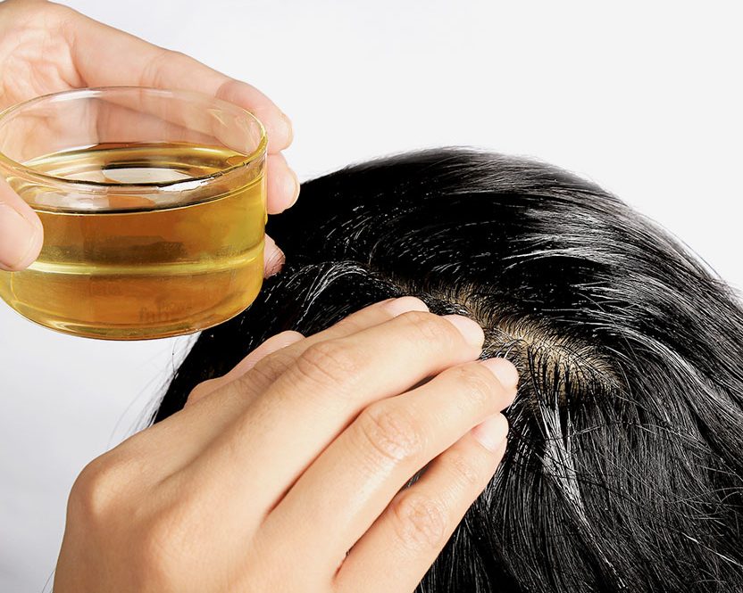 Sử dụng dầu dừa để kích thích mọc tóc