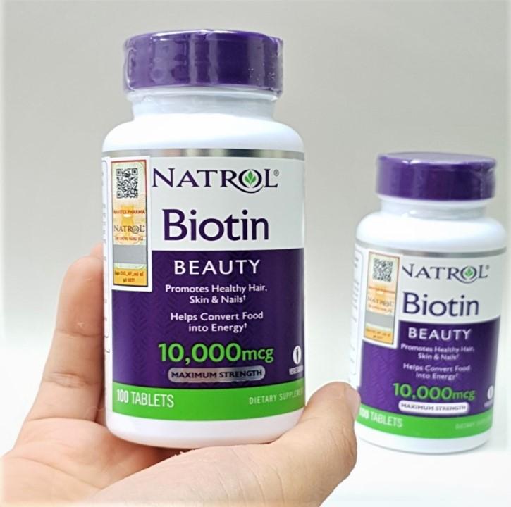 Sử dụng các sản phẩm hỗ trợ bổ sung Biotin