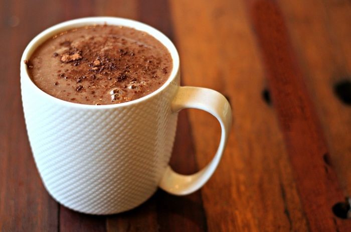 Cách uống collagen bột cùng cacao