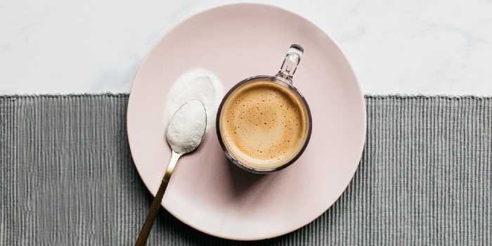Cách uống collagen dạng bột với cafe