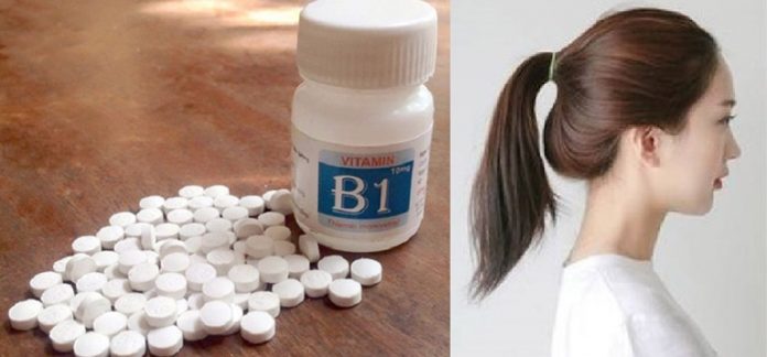 Kích thích mọc tóc bằng Vitamin B1