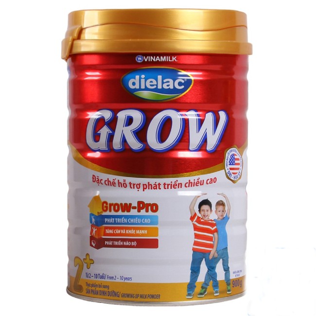 Dielac Grow 2+ - Dành cho bé từ 2 - 10 tuổi
