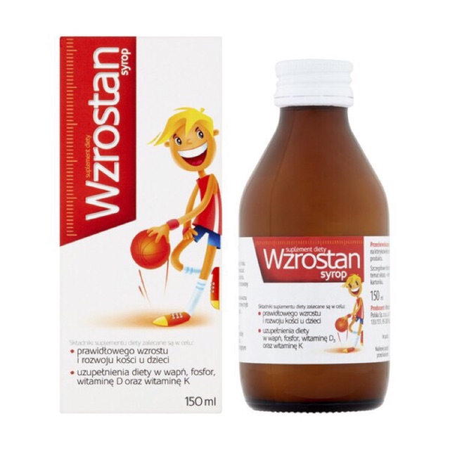 Wzrostan - Siro tăng chiều cao cho bé của Ba Lan
