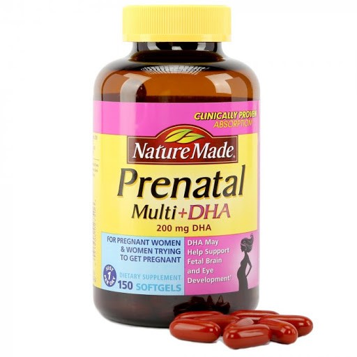 Vitamin tổng hợp chứa DHA Prenatal Nature Made