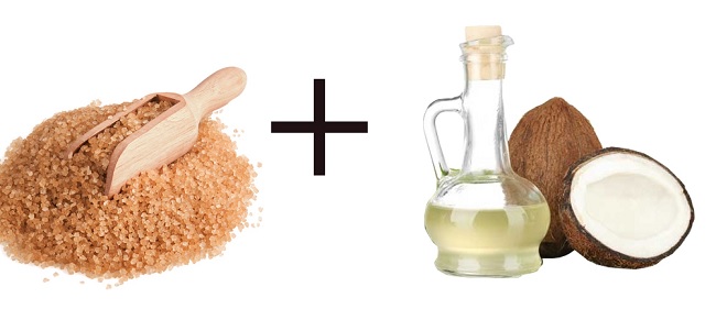 Cách tẩy da chết môi bằng đường và dầu dừa