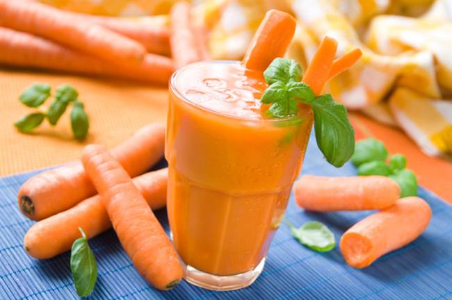 Nước ép cà rốt có thể cải thiện được nám da 